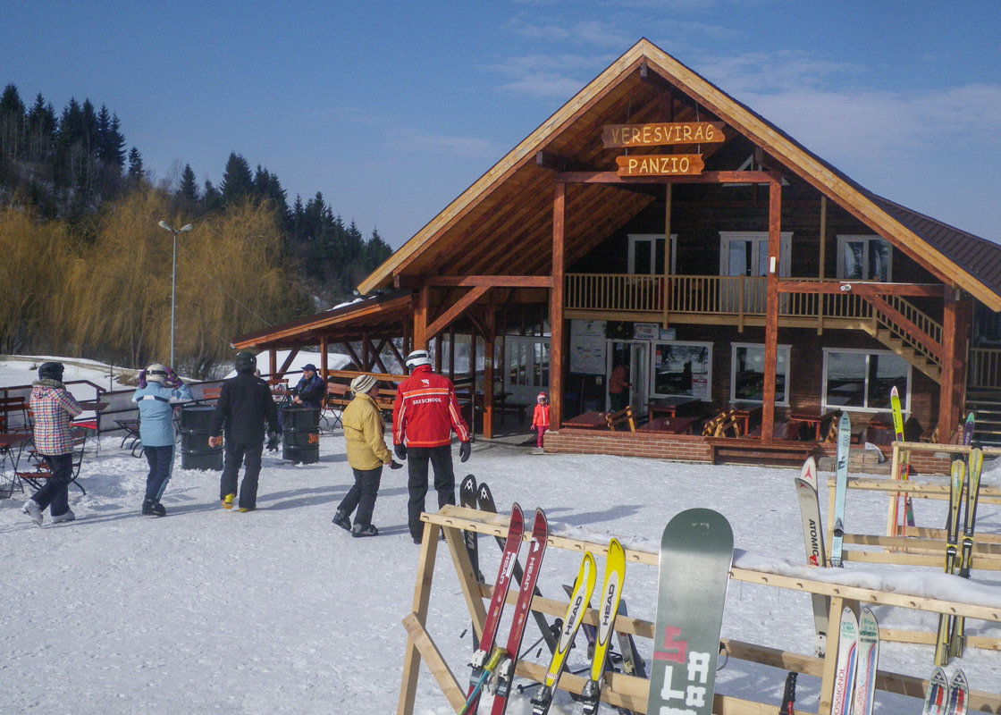 Gyergyócsomafalva, Veresvirág panzió  - 2019. február