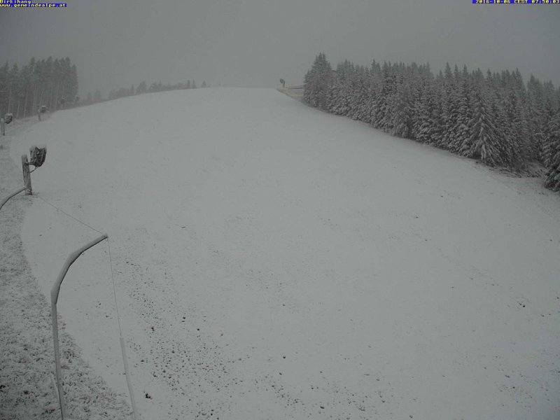Sípálya Gemeindealpén  - Fotó: webkamera - Kattints a képre a nagyításhoz