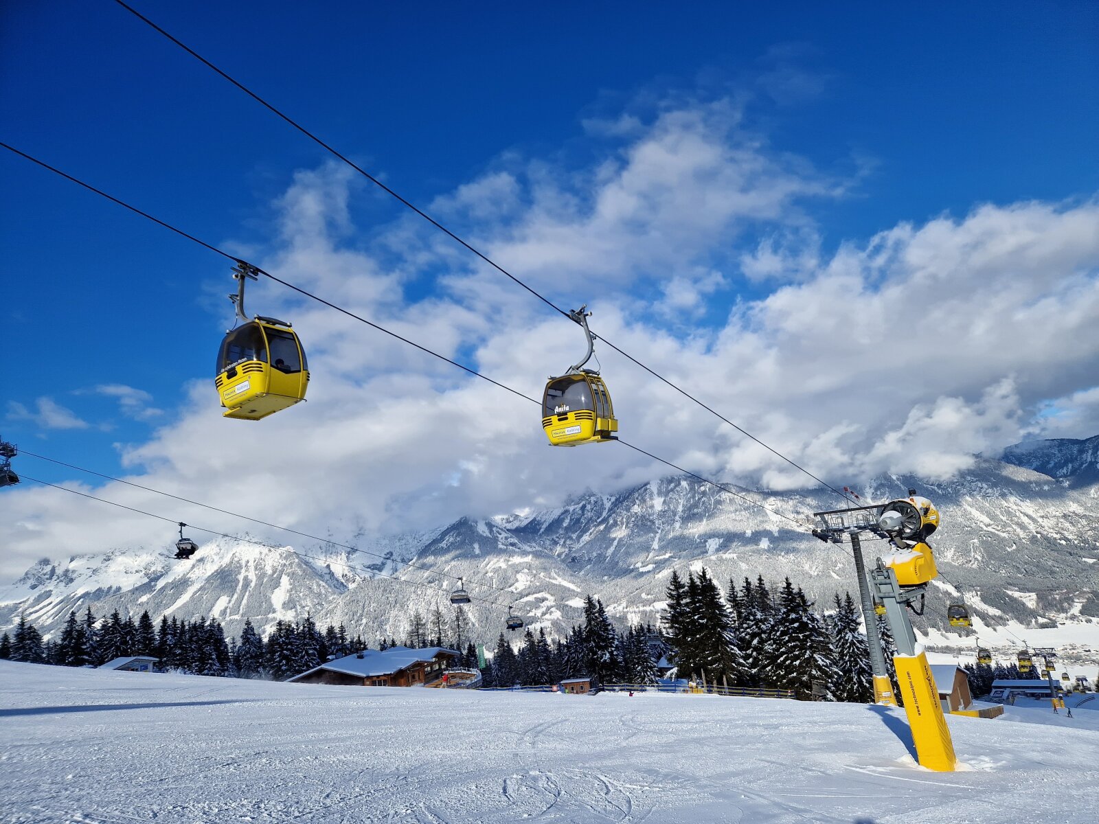 Hauser Kaibling 2023. december 7-én |  Fotók: W. A, sielok.hu