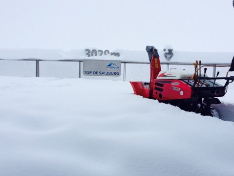 Friss hó Kaprunban - Fotó: facebook