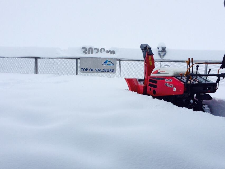 Friss hó Kaprunban - Fotó: facebook