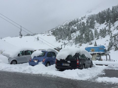 35 cm esett Obertauernben - Fotó: facebook
