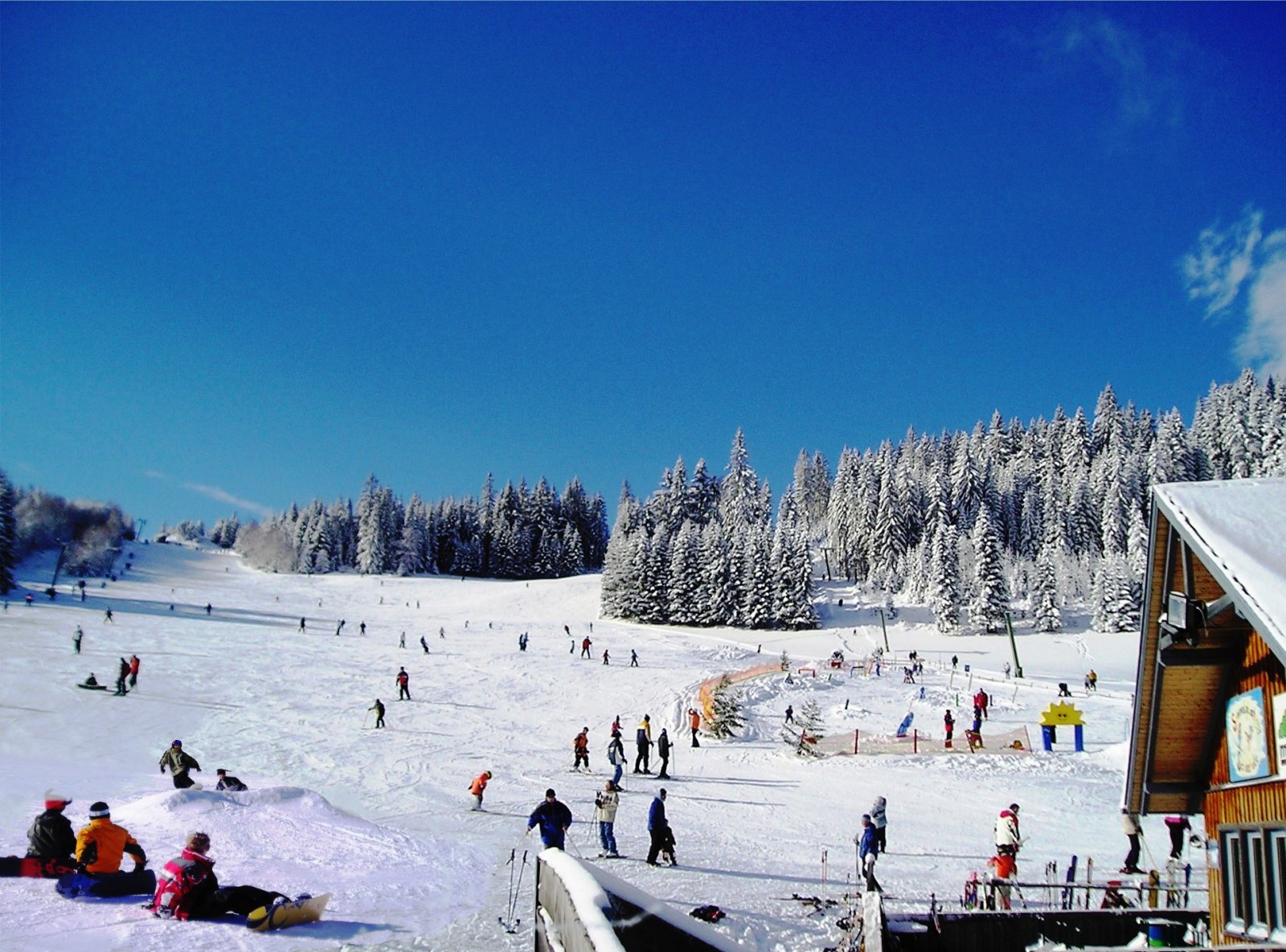 Wenigzell havas sípályái