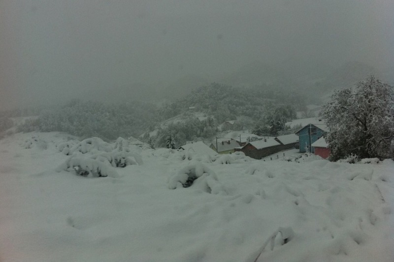 Horvátország: 5-20 cm hó ma reggelre - Kattints a képre a nagyításhoz