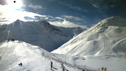Napok óta az első napsugarak Pitztalon kedd délelőtt
