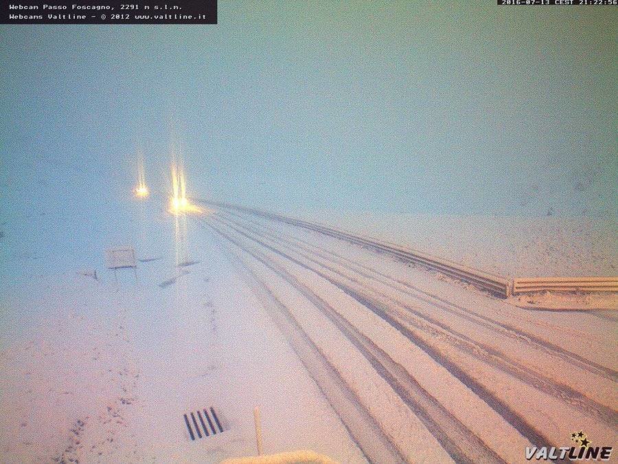 Passo Foscagno 2291 méter