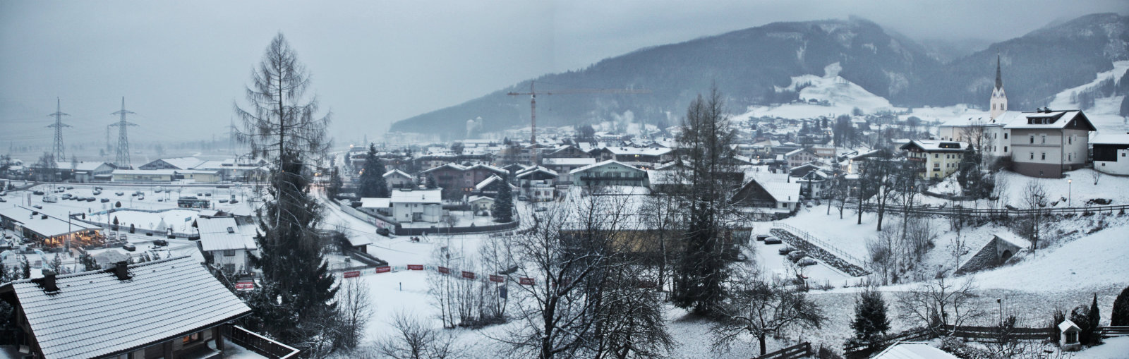 A völgyekben is havazott (Kaprun) - fotó: Stánicz Balázs