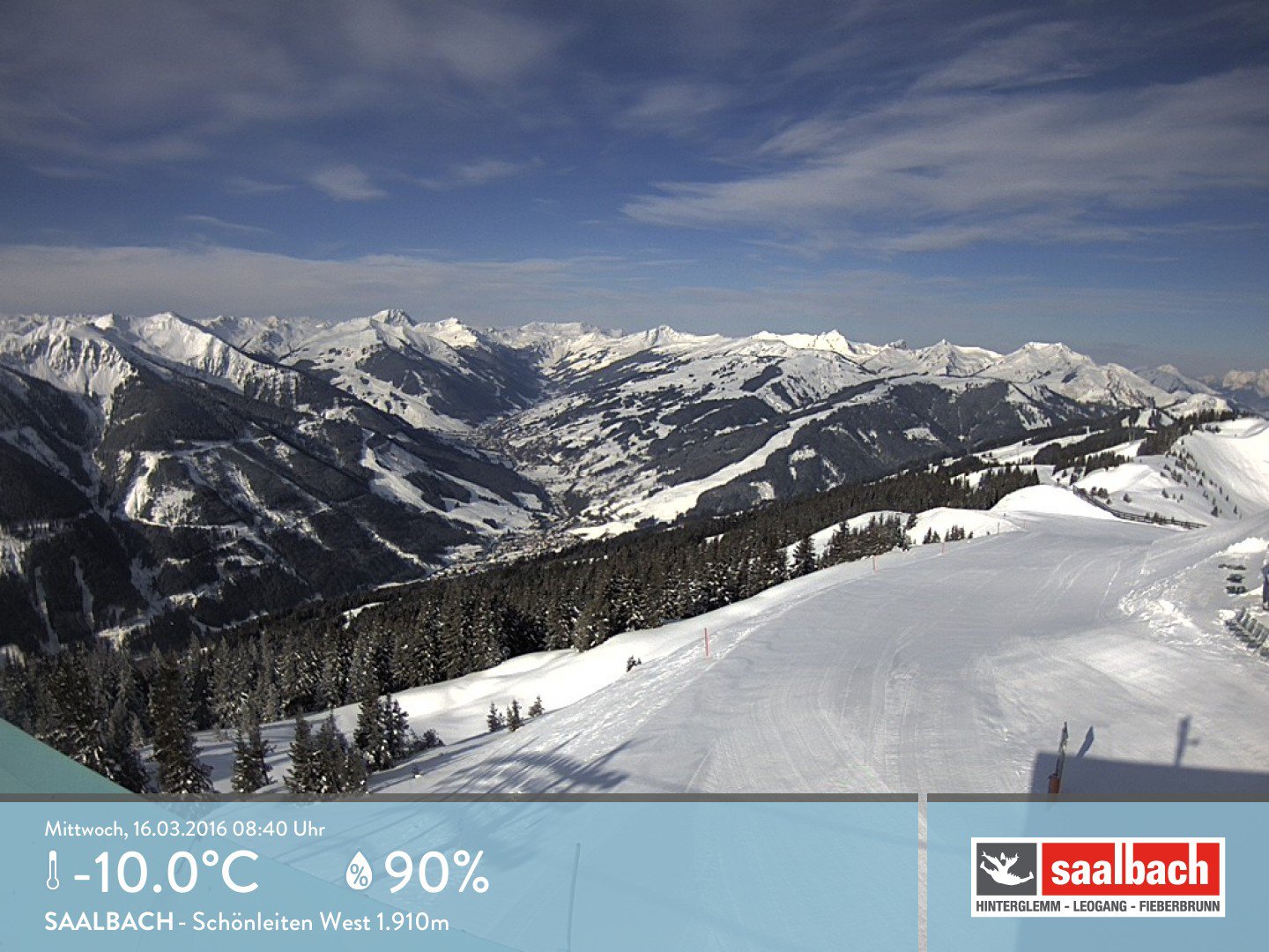 Saalbach - webkamera