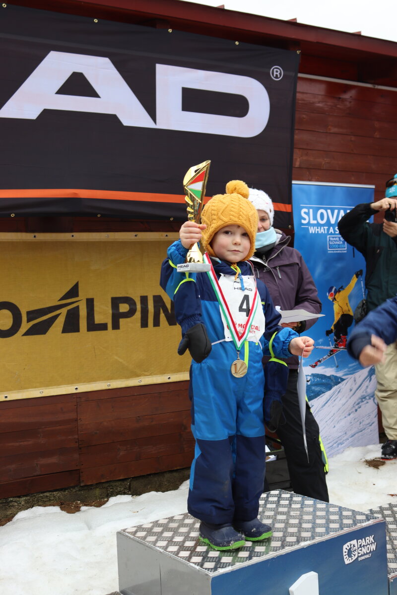 Egy aranyérmes a  legkisebbek között