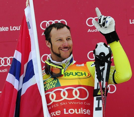 Lund Svindal, a Lake Louise-i Super G győztese - Kattints a képre a nagyításhoz