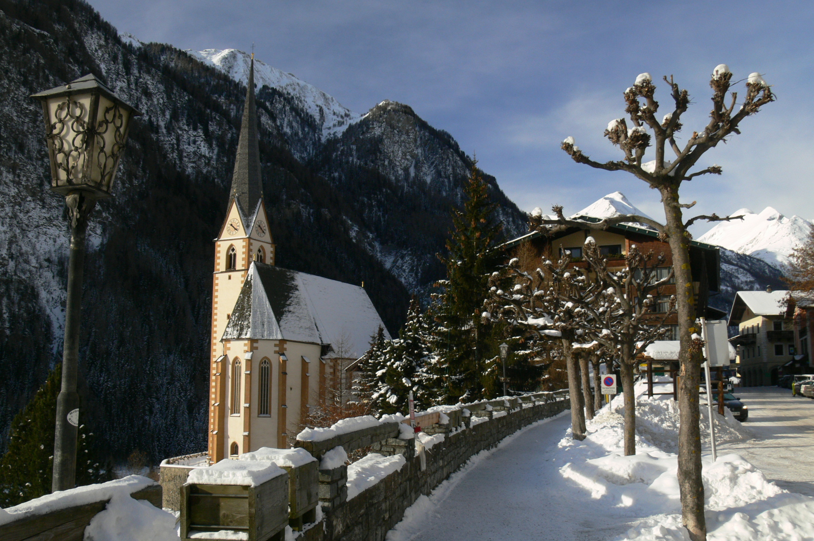 Heiligenblut december közepén