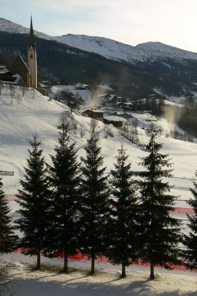 Reggeli kilátás a Hotel Heiligenblutból