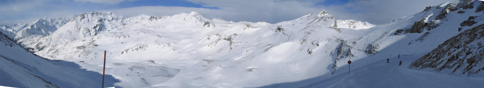 Panoráma a Shareck felől