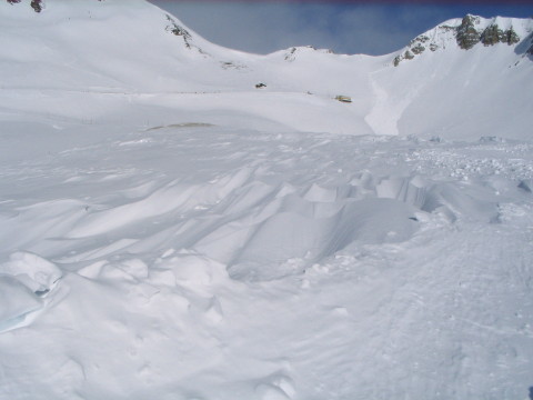 A Hohctor a 8as pálya tetejéről