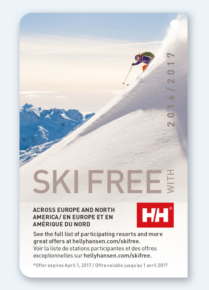 Helly Hansen SkiFree címke