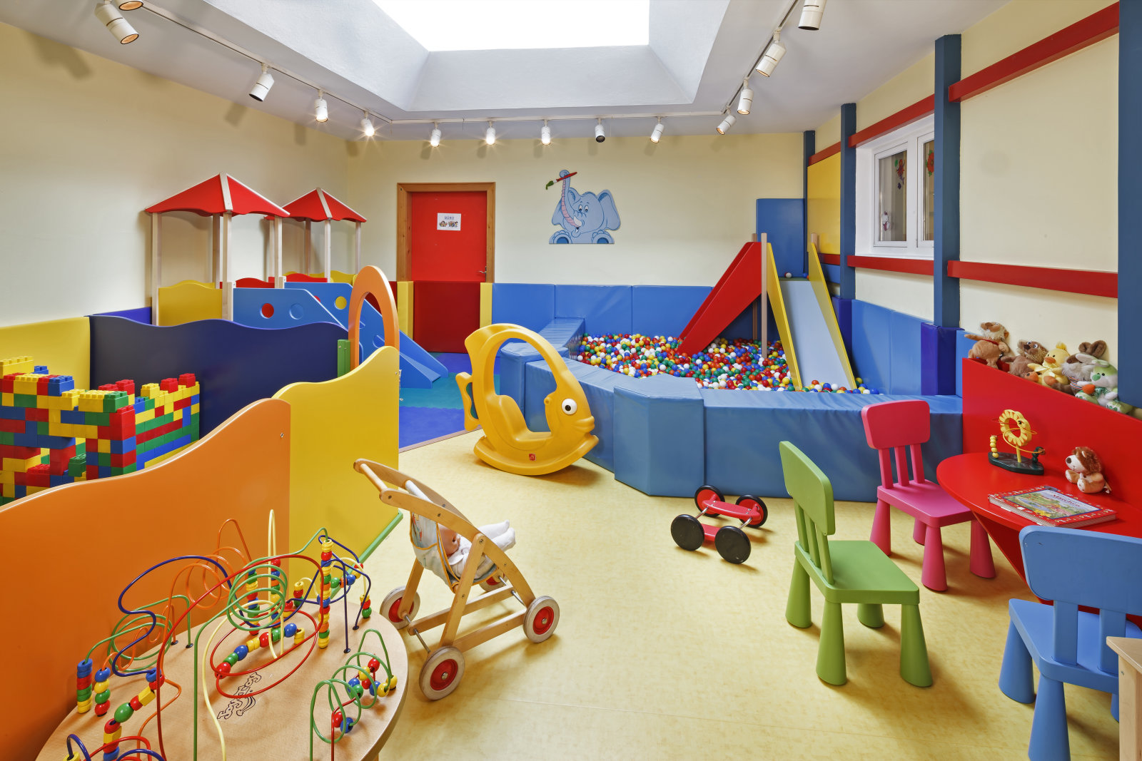 Játszószoba a szállodában