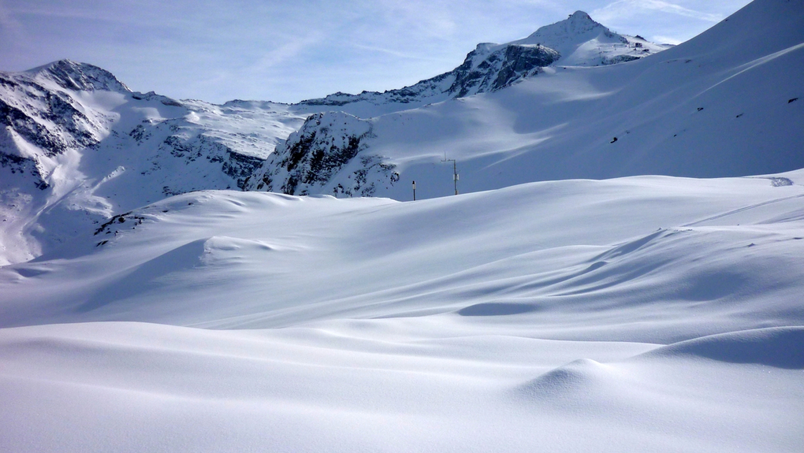 pihepuha, Tuxerjoch állomás tetejénél