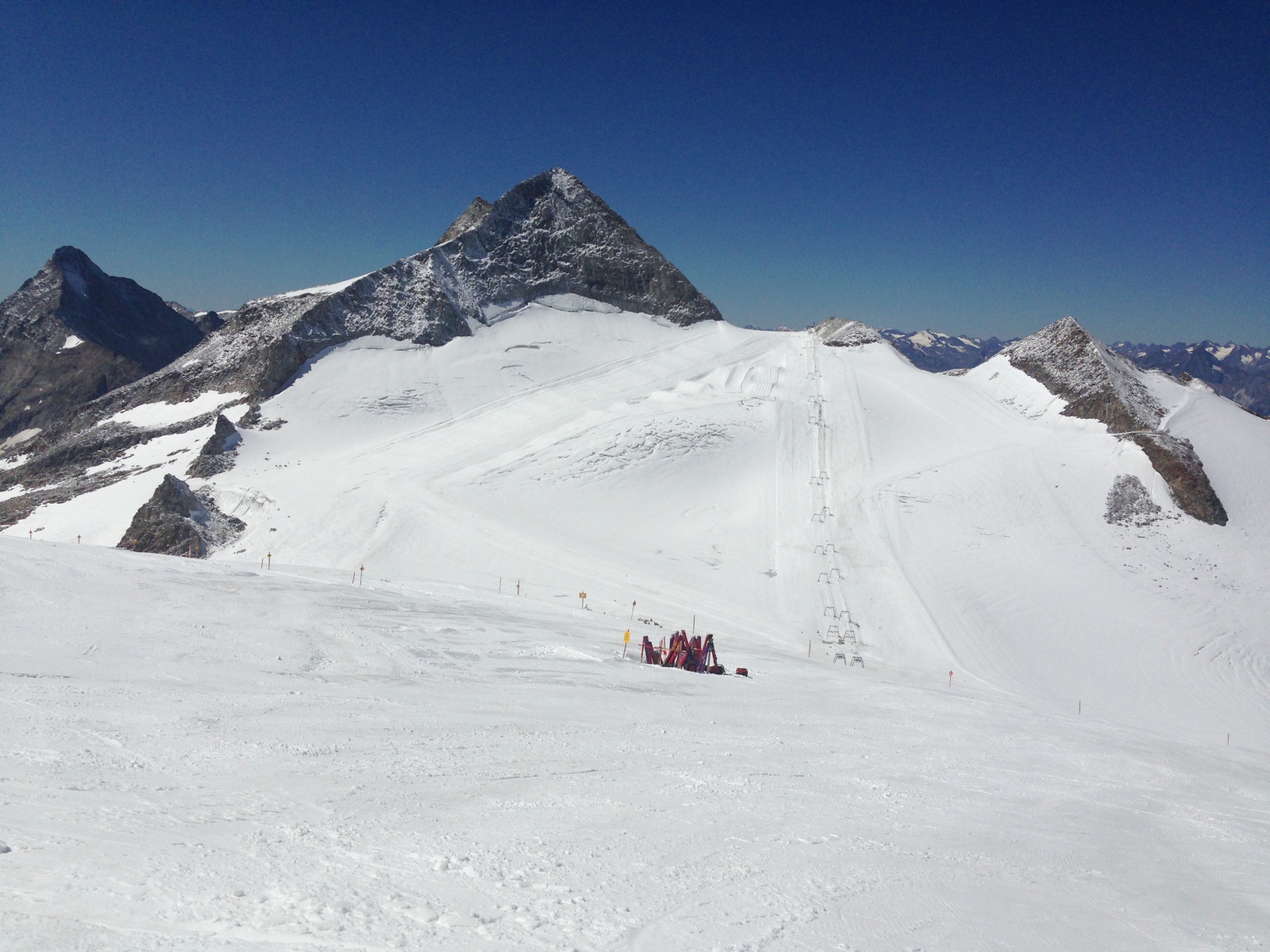 Így festett a Hintertux gleccser augusztusban