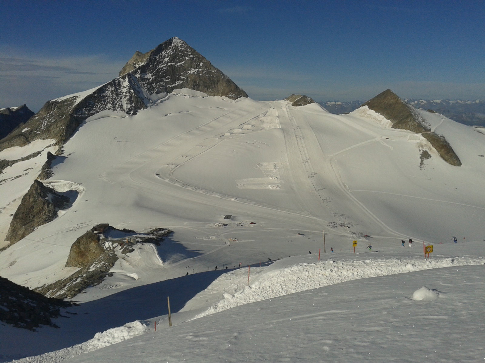 A Hintertux gleccser szeptemberben (Fotó: Robin)