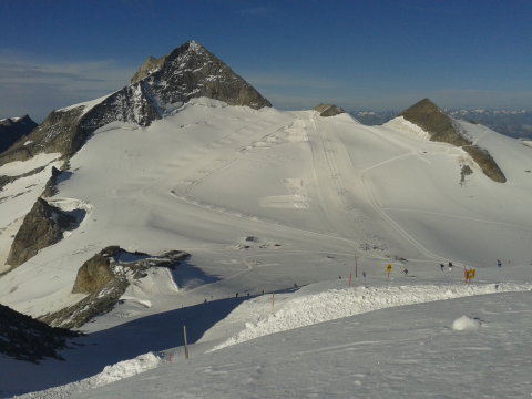 A Hintertux gleccser szeptemberben (Fotó: Robin)