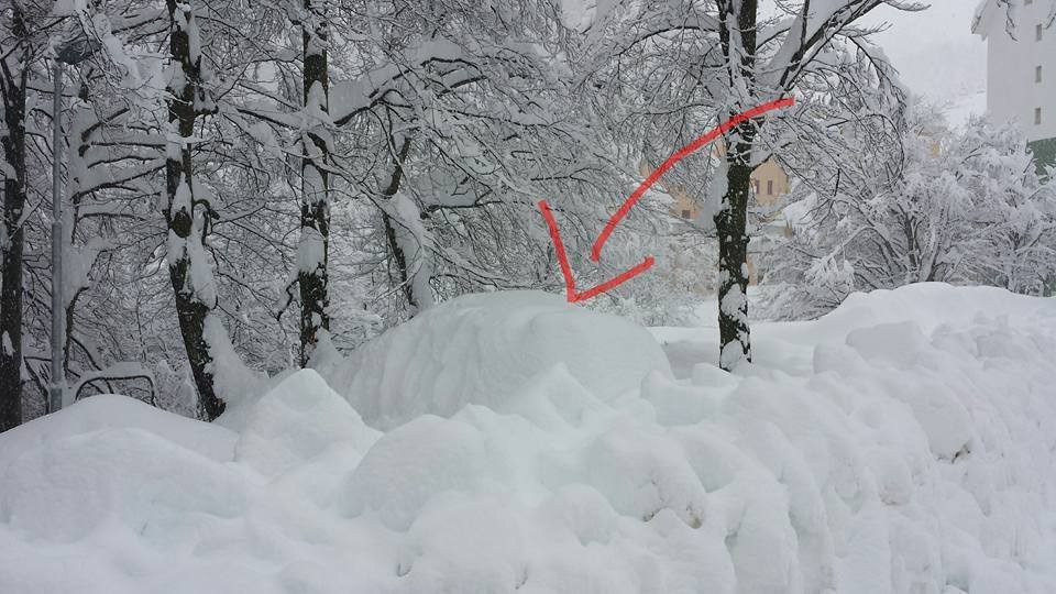 Tegnap este oda parkoltam a kocsival (Kép: Artesina / Facebook)