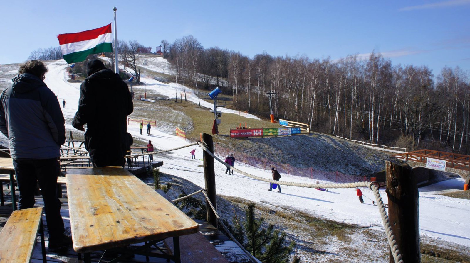 A szombati helyzet (Kép: Mátraszentistváni Sípark)