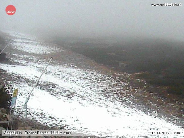 A tegnapi webkamera nem sok jót mutat ....