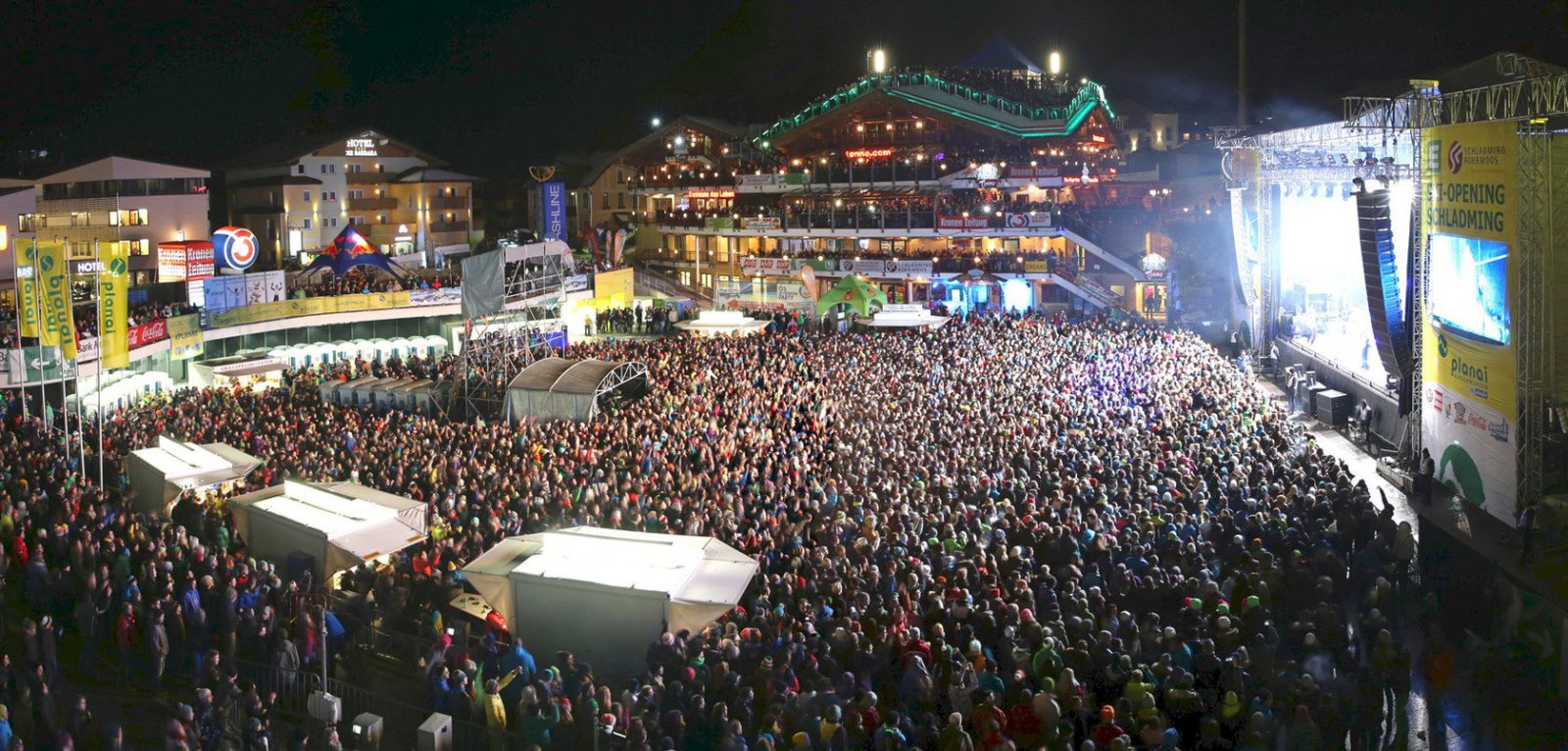 Így néz ki egy nyitóbuli Schladmingban (Kép: Schladming/Martin Huber)