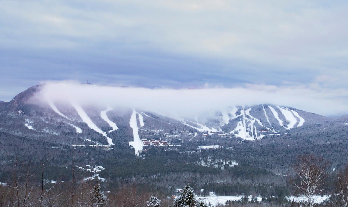 Általában így néz ki a hóágyúzás (Kép: Sunday River / Facebook)
