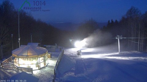 Kékestető webkamera ma reggel