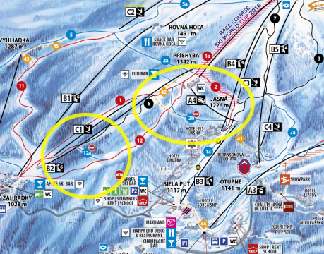 Két új pálya északon egymáshoz közel