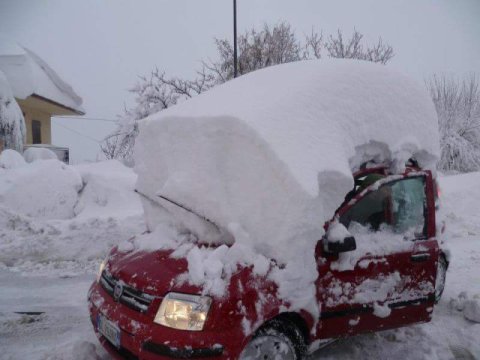 Crisolo 1300 méteren, 150 cm hó (METEO ITALIA / Facebook)