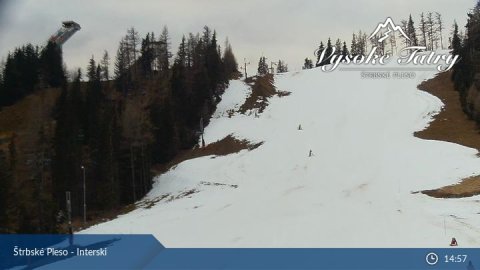 Szombati webkamera kép a pályáról zárás előtt félórával