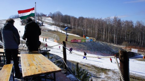 A szombati helyzet (Kép: Mátraszentistváni Sípark)