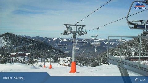 Hochkar, webkamera, kedd délelőtt: Almlift és környéke