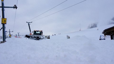 Hógyártás Mátraszentistvánban