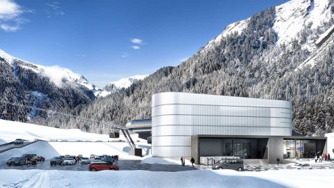 Újabb látványterv: a völgyállomás és az új kabin