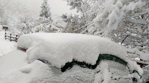 Trikala település (900-1060 m) (Kép: www.forecastweather.gr)