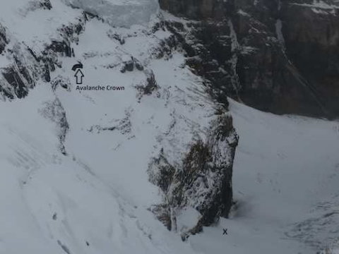 A helyszín közelebbről (Kép: Parks Canada)