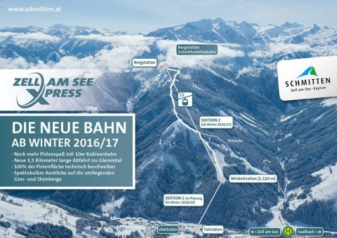 A két részletben épülő zellamseeXpress