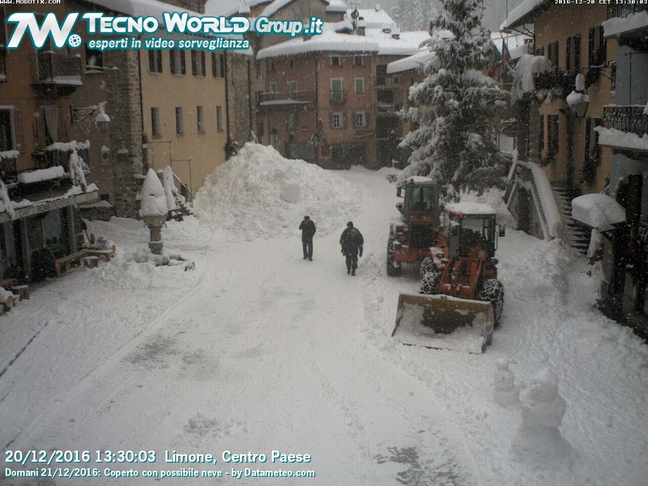 Webkamera kedd délután a település központjában