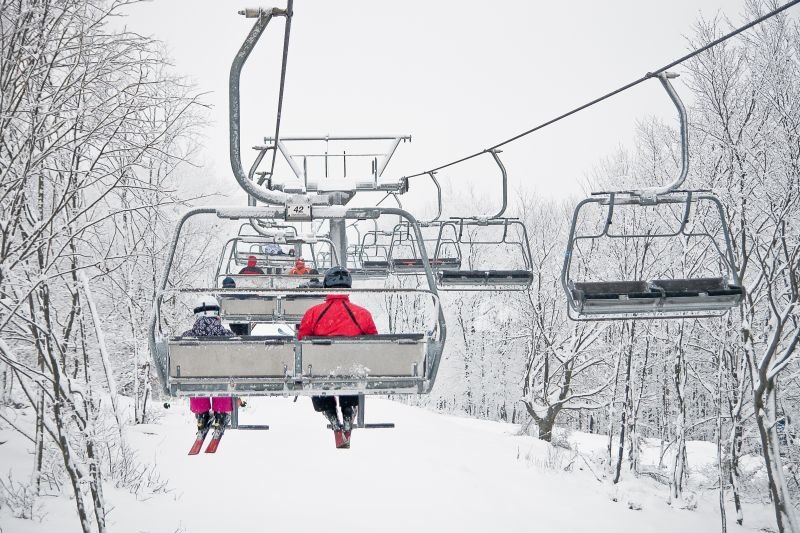 A már meglévő négyüléses felvonó
