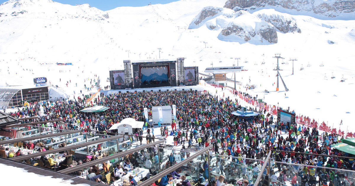 Ischgl: a helyszín egy korábbi koncerten