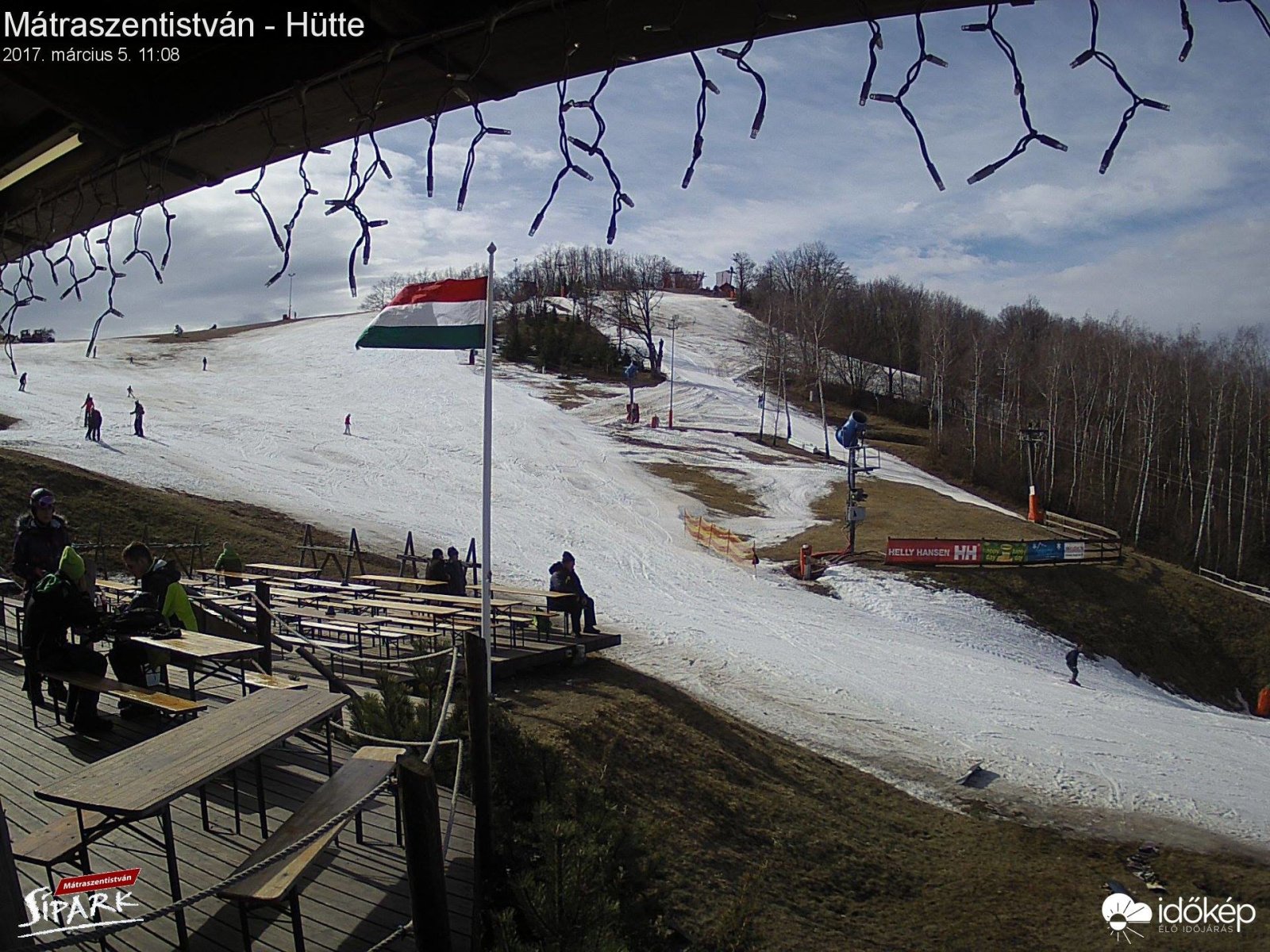 Mátraszentistván, vasárnapi webkamerakép
