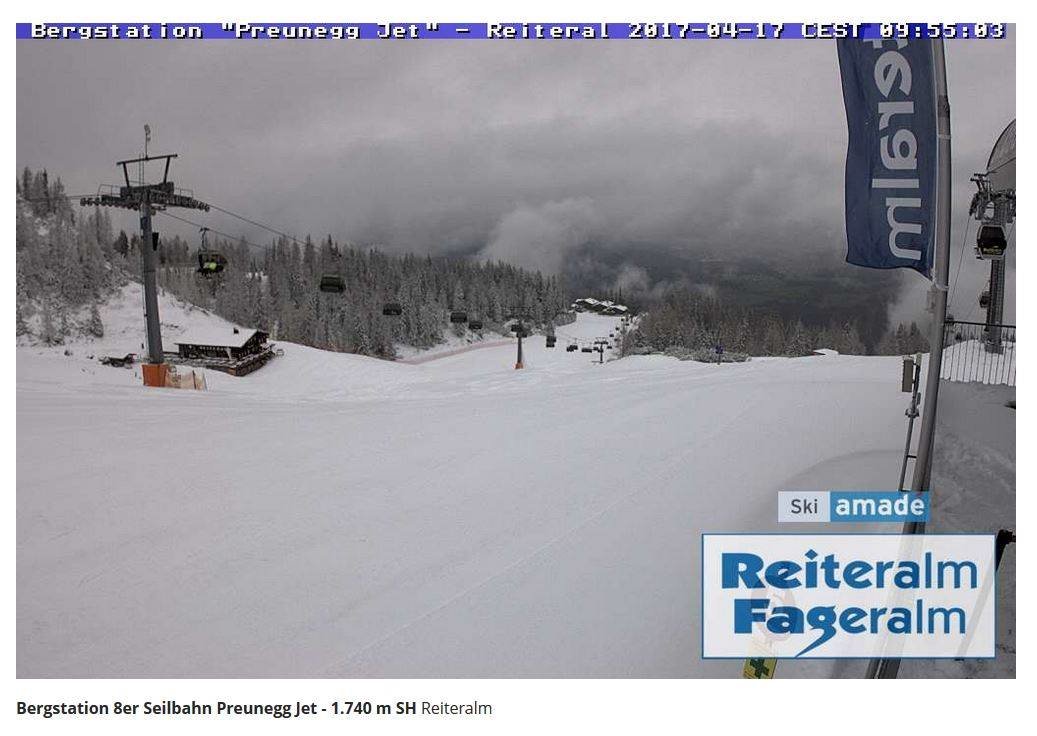 Reiteralm ma: itt még lehet síelni ezen a héten