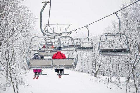 A már meglévő négyüléses felvonó