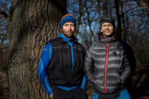 Suhajda Szilárd (b) és Klein Dávid (j) Kép: Klein Dávid / Facebook