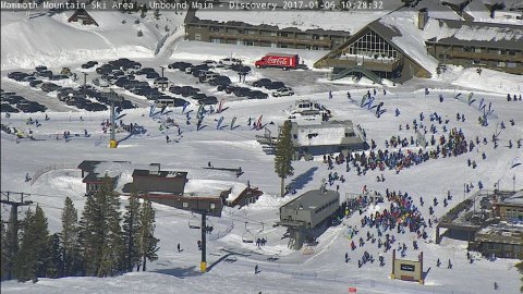 Vihar utáni napsütés, és már meg is tisztították a parkolót :)