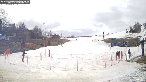 Mátraszentistván, vasárnapi webkamerakép