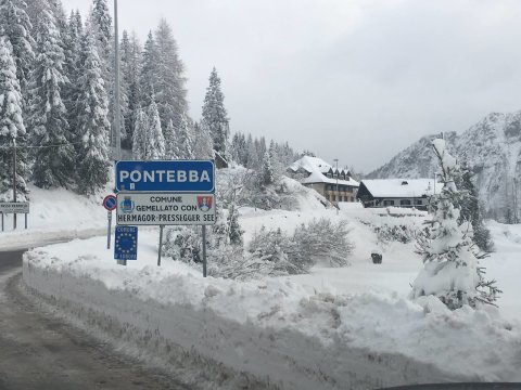 Nassfeld olasz oldala